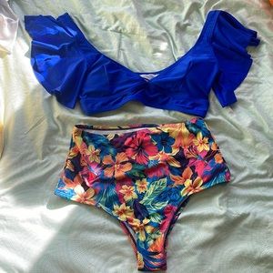 High waisted bikini